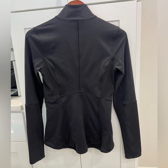 Lululemon Mesh is More Define Jacket Black Full Zip Size 6 - Picture 4 of 8